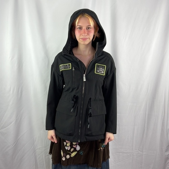Women's Paul Frank Vintage Windbreaker Raincoat - Picture 5 of 15